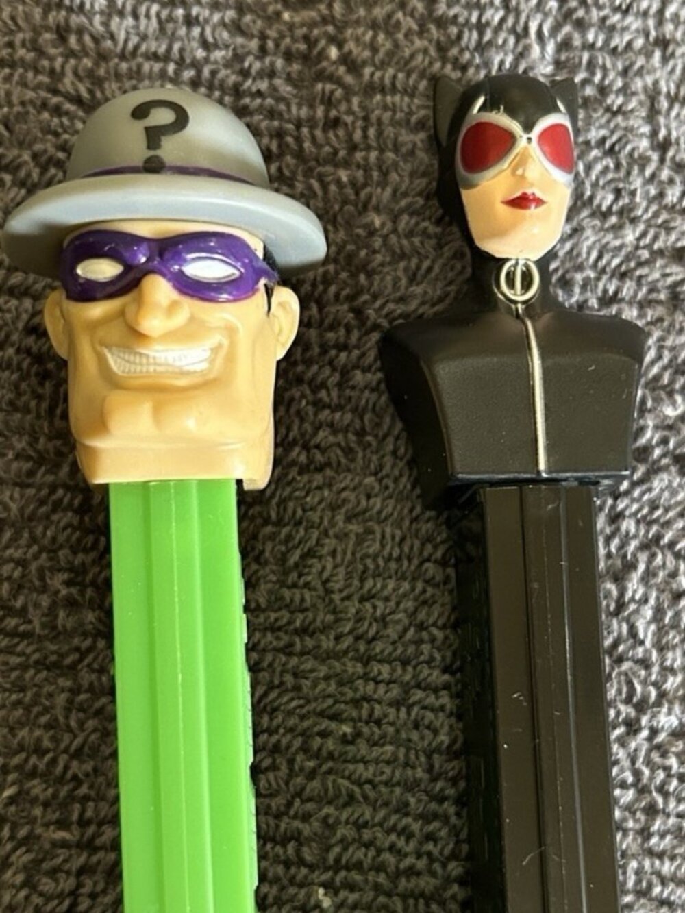 The Riddler PEZ Cat Lady DC Comics